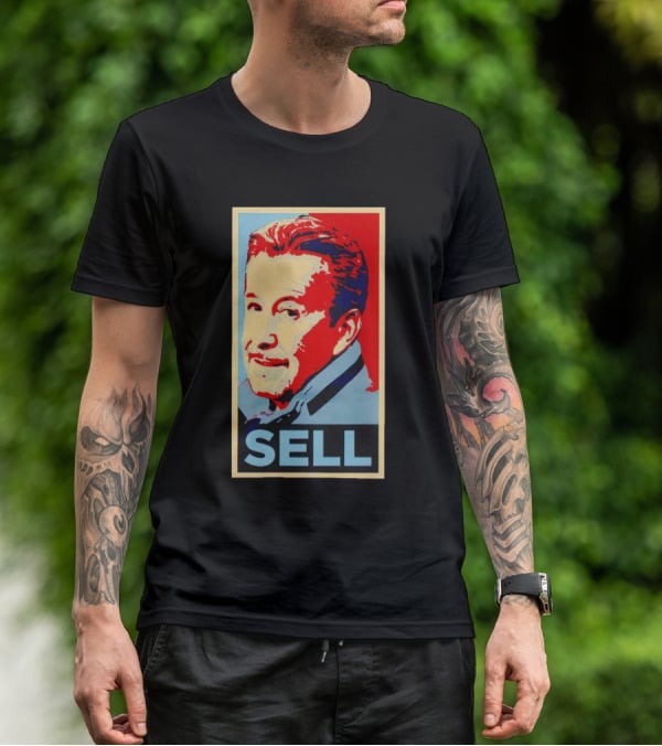 Sell Hope Style Portrait Red Blue Face T-Shirt