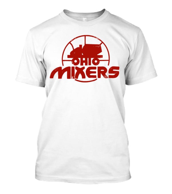 Ohio Mixers Basketball Concrete Truck T-Shirt