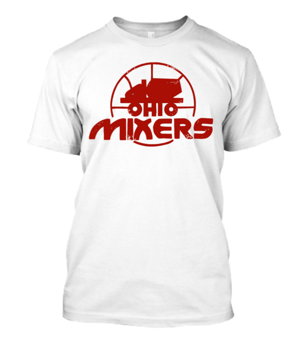 Ohio Mixers Basketball Concrete Truck T-Shirt