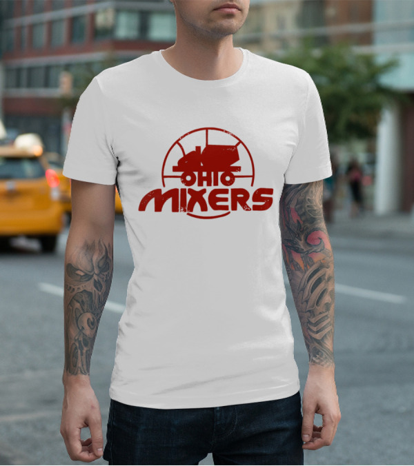 Ohio Mixers Basketball Concrete Truck T-Shirt