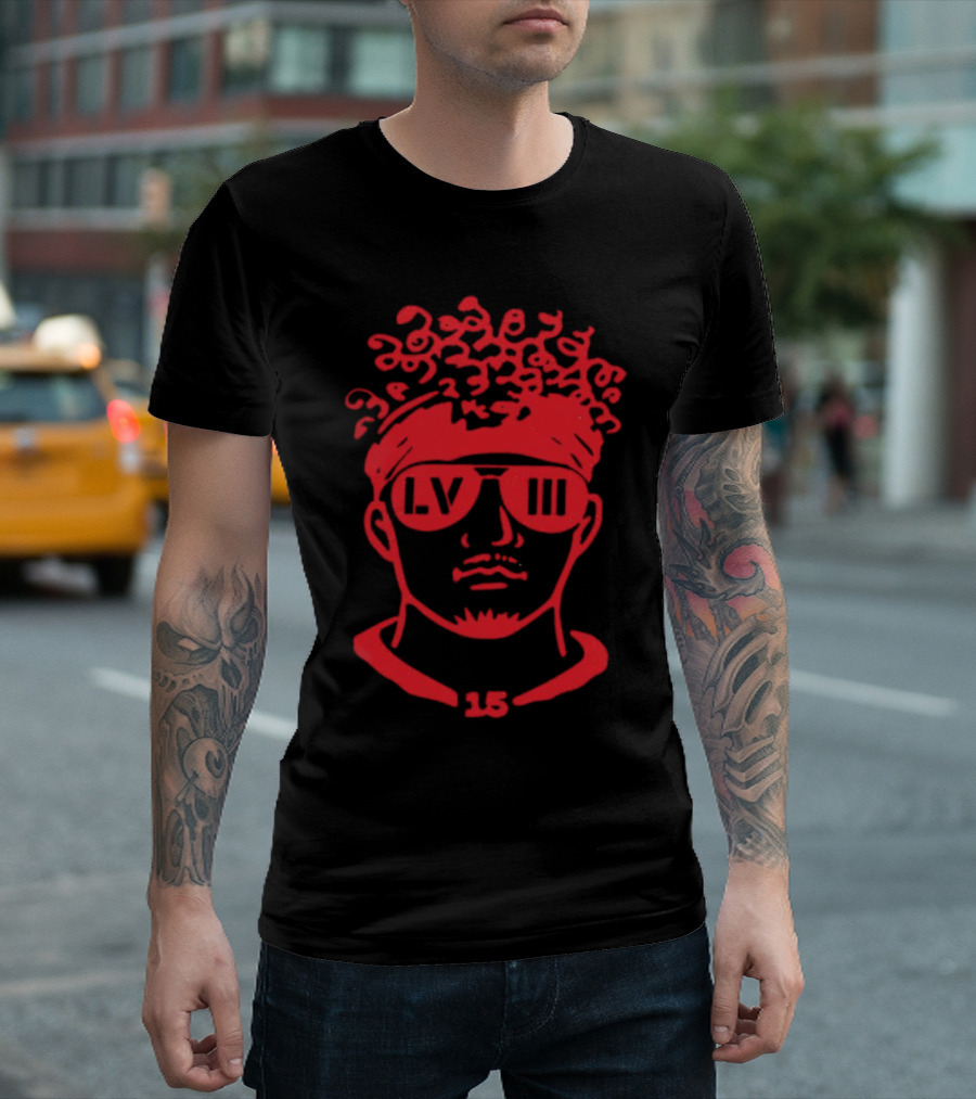 LVIII Patrick Mahomes 15 T-Shirt