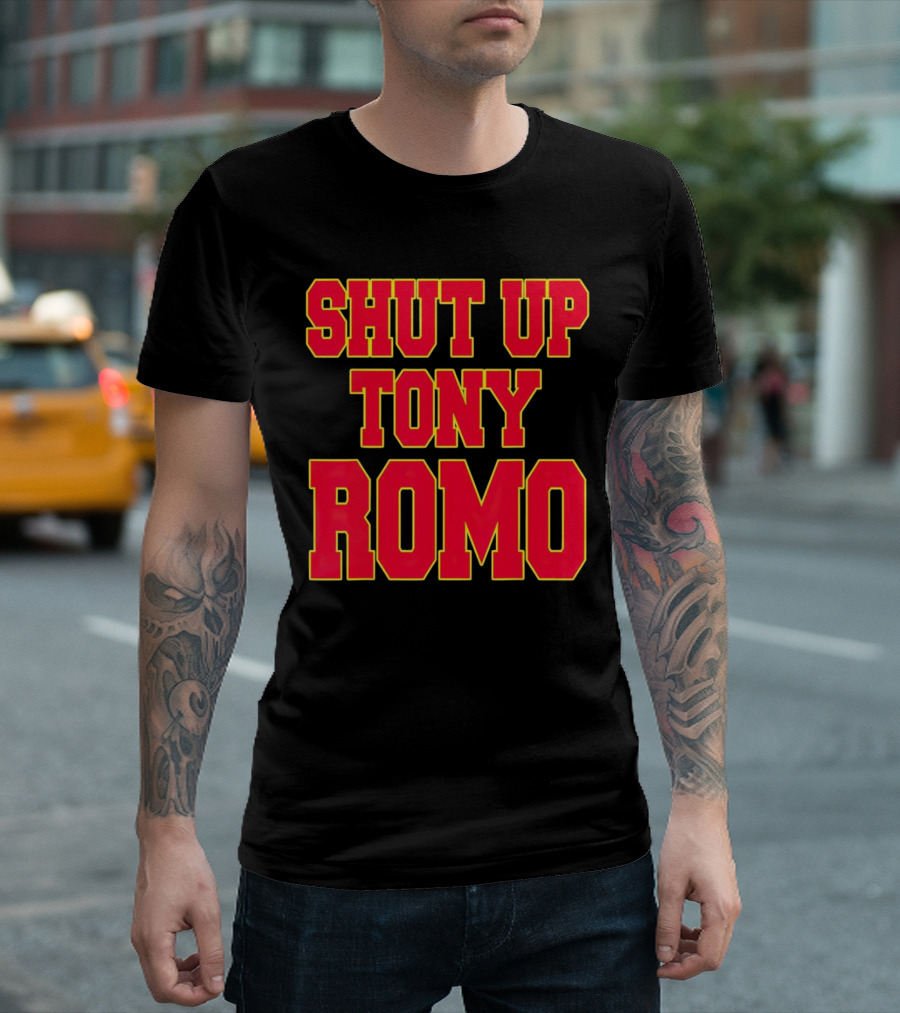 Kansas City Chiefs Shut Up Tony Romo T-Shirt