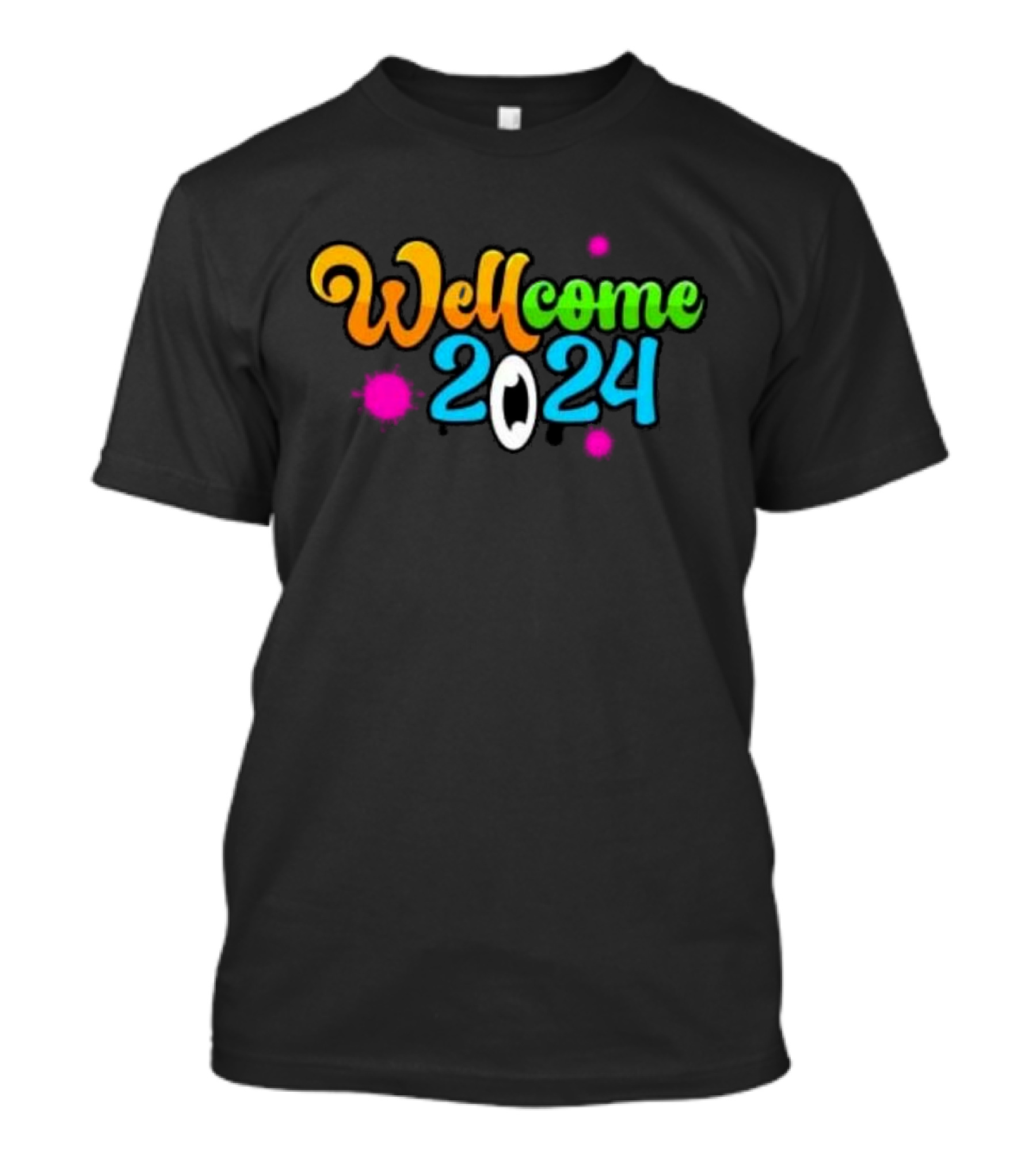 Wellcome 2024 Happy New Year T-Shirt