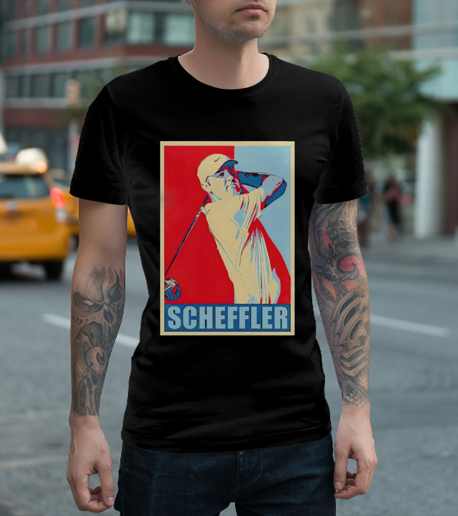 Scottie Scheffler Vintage Pop T-Shirt