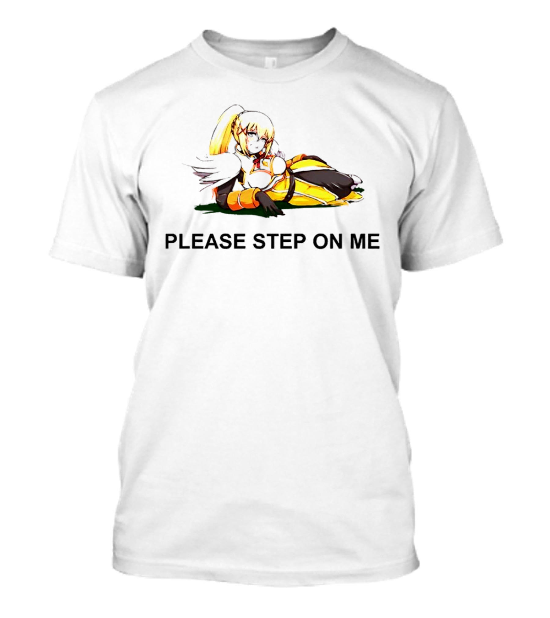 Konosuba Please Step On Me Character T-Shirt