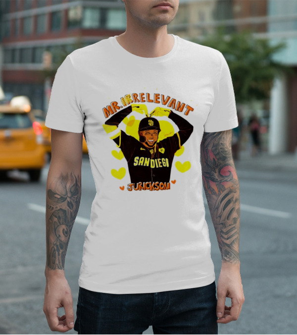 Mr Relevant Jurickson San Diego Baseball Hearts T-Shirt