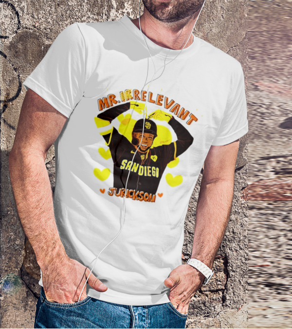 Mr Relevant Jurickson San Diego Baseball Hearts T-Shirt