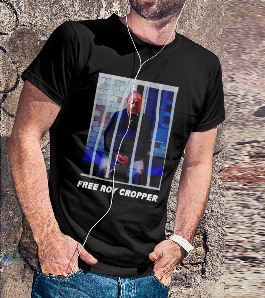 Coronation Street Free Roy Cropper Jail Image T-Shirt
