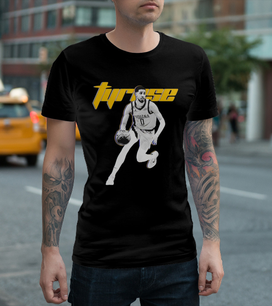 Tyrese Haliburton 0 Indiana Pacers Basketball Player T-Shirt
