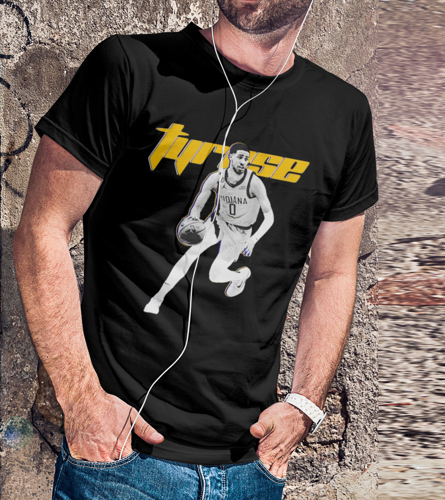 Tyrese Haliburton 0 Indiana Pacers Basketball Player T-Shirt