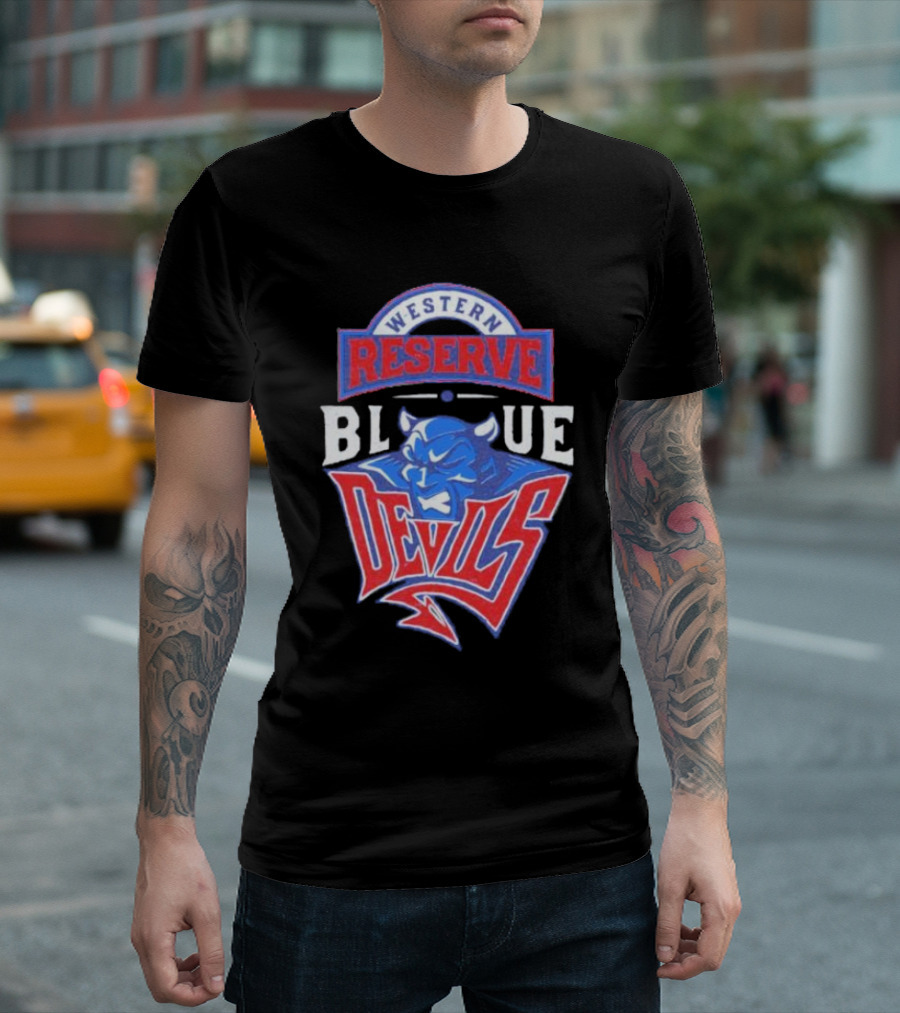 Western Reserve Blue Devils Sports T-Shirt