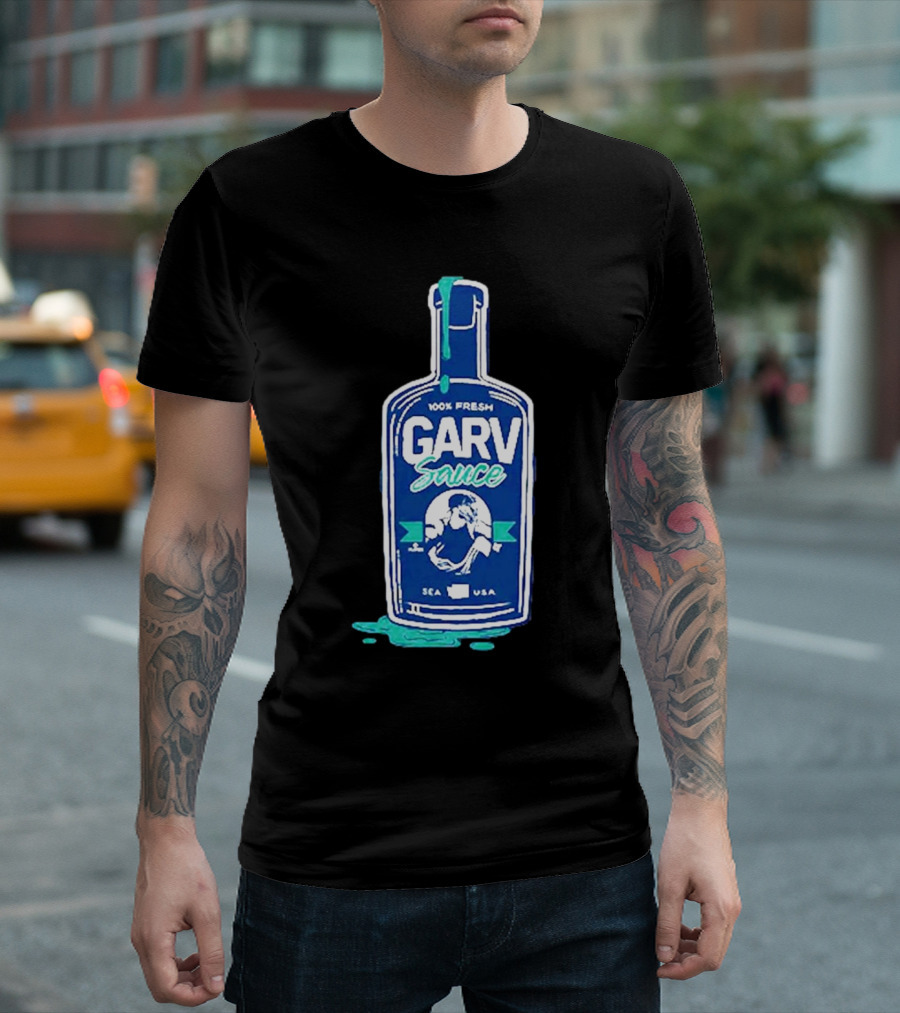 100% Fresh Garv Sauce Seattle USA T-Shirt