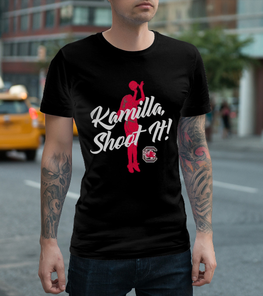 Kamilla Shoot It South Carolina Basketball Gamecocks T-Shirt