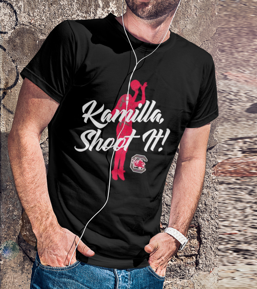 Kamilla Shoot It South Carolina Basketball Gamecocks T-Shirt