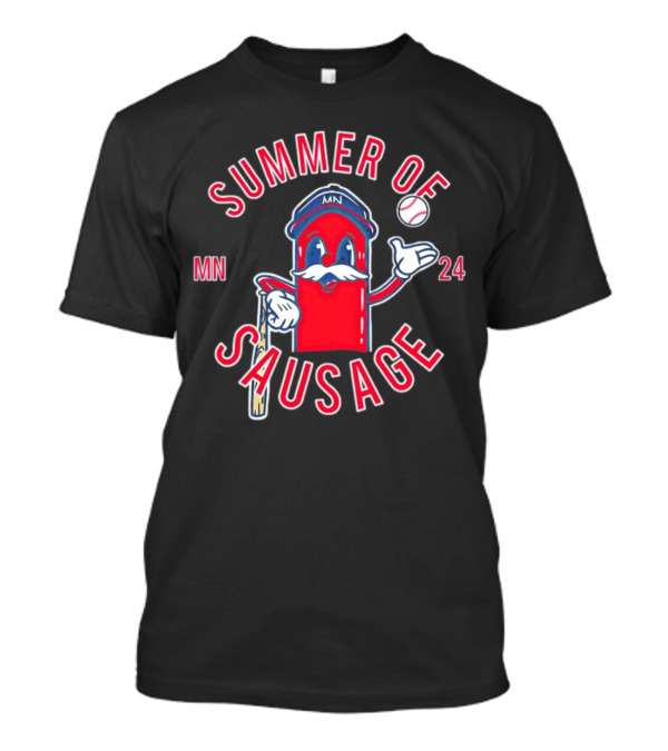 Summer Of Sausage MN Baseball Mascot 24 T-Shirt