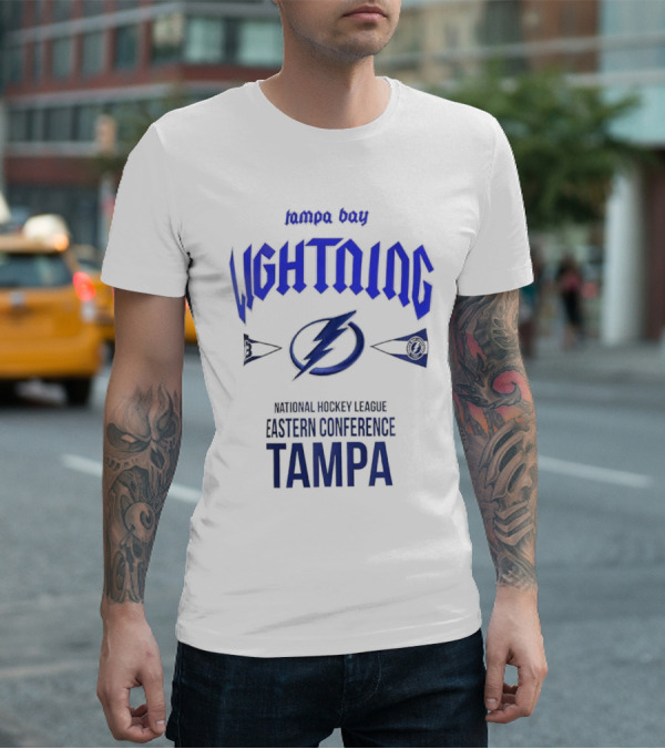Tampa Bay Lightning National Hockey League Eastern Conference Tour T-Shirt