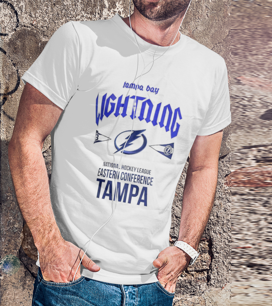 Tampa Bay Lightning National Hockey League Eastern Conference Tour T-Shirt