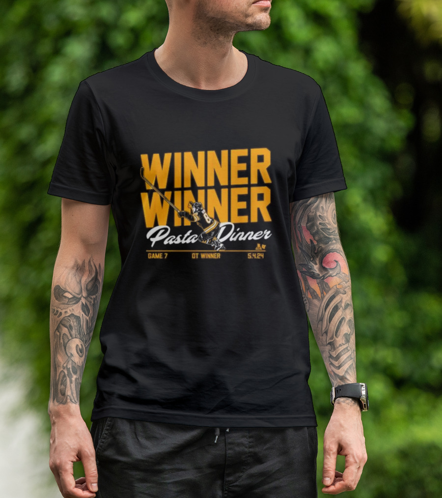 Winner Winner Pasta Dinner Game 7 OT Winner 5.4.24 T-Shirt