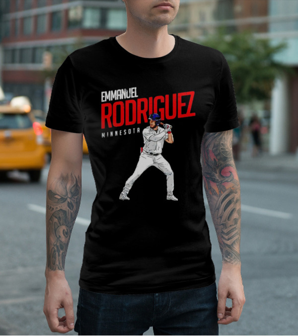 Emmanuel Rodriguez Minnesota Twins Baseball Player T-Shirt