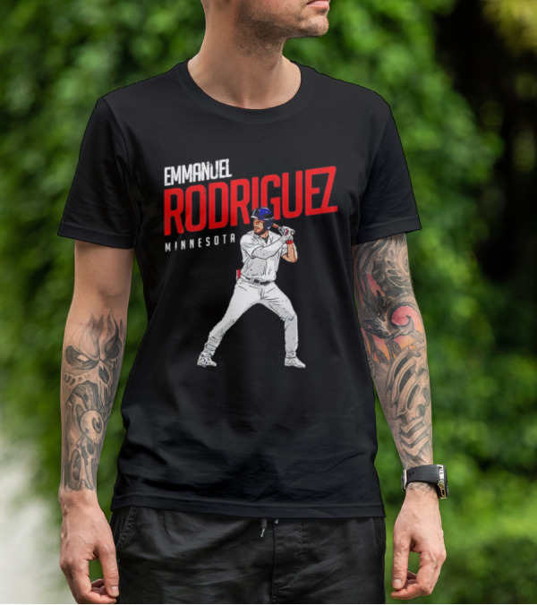 Emmanuel Rodriguez Minnesota Twins Baseball Player T-Shirt