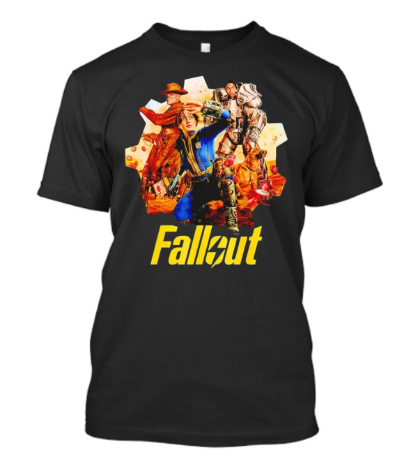 Fallout New Vegas Power Armor Dog旅者 T-Shirt