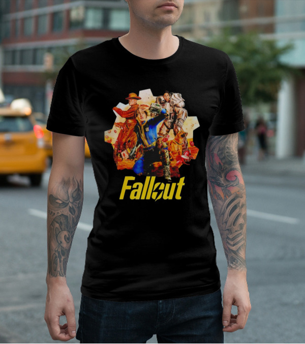 Fallout New Vegas Power Armor Dog旅者 T-Shirt