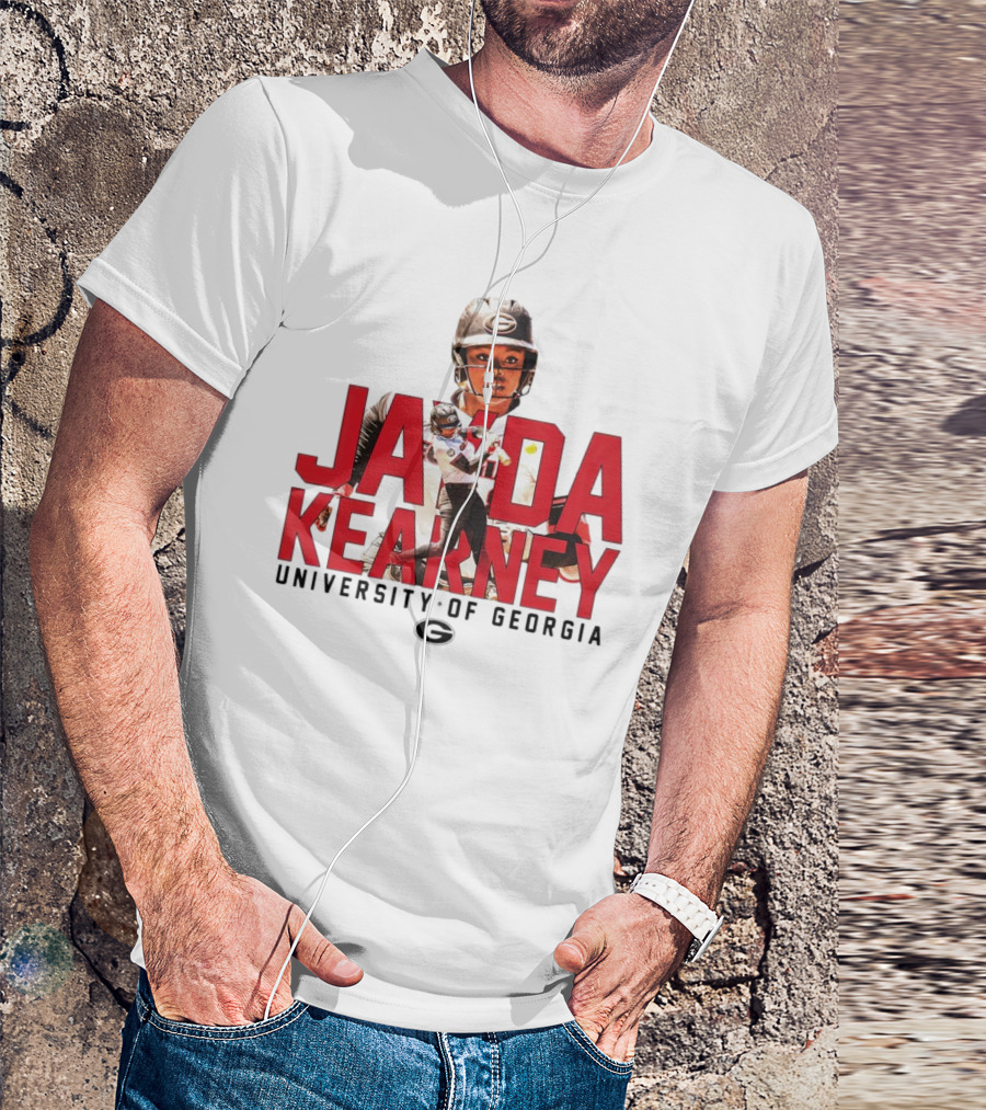 Jayda Kearney University Of Georgia Softball Player Collage T-Shirt