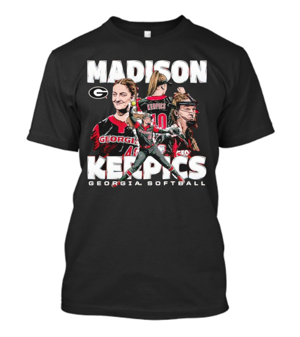 Madison Kerpics Georgia Softball NCAA Collage Player T-Shirt