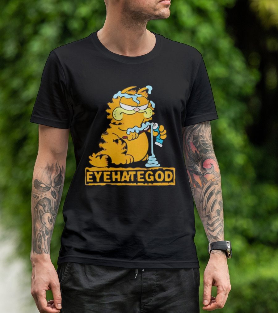 Eyehategod Garfield Toothpaste T-Shirt