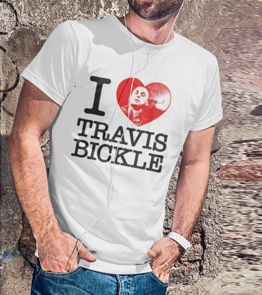 I Heart Travis Bickle Red Heart T-Shirt