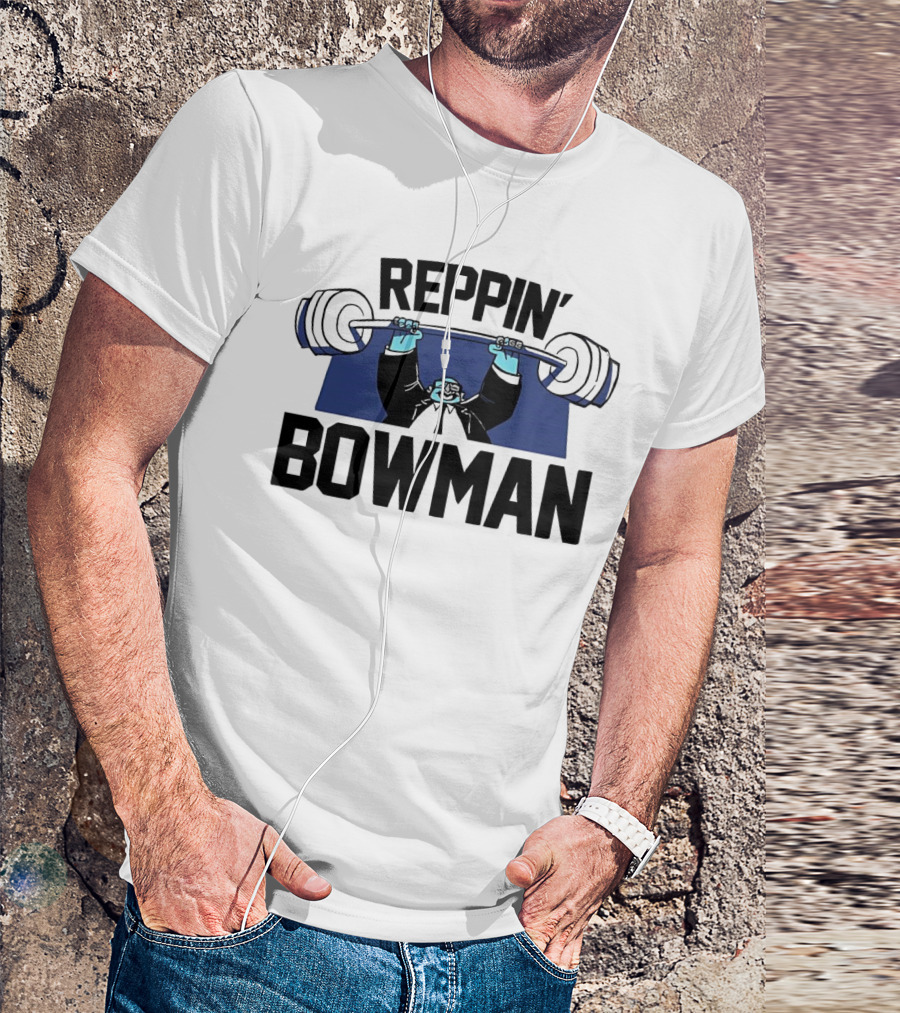 Reppin Bowman Fitness Lifting T-Shirt