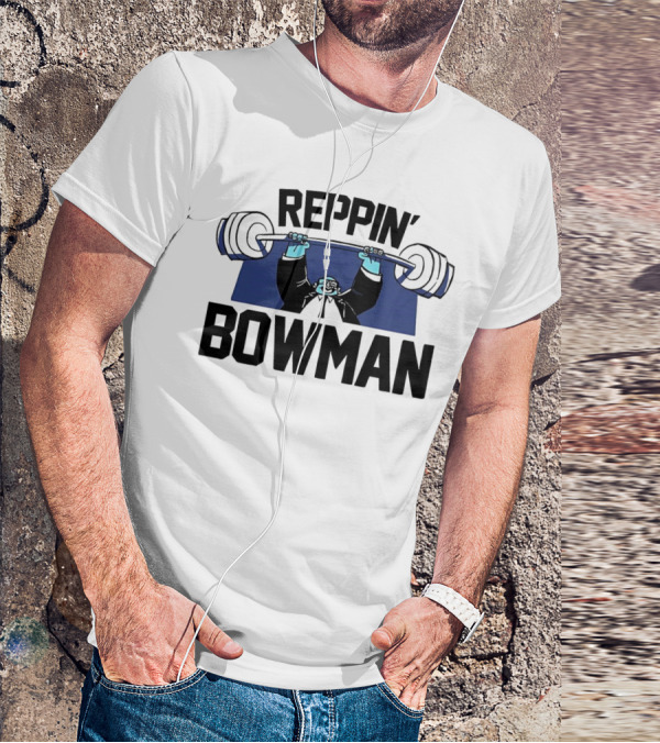 Reppin Bowman Fitness Lifting T-Shirt
