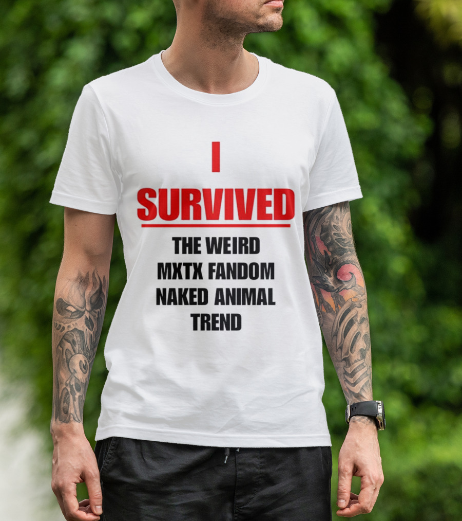 Surviving The Weird Naked Animal Trend In MXTX Fandom T-Shirt