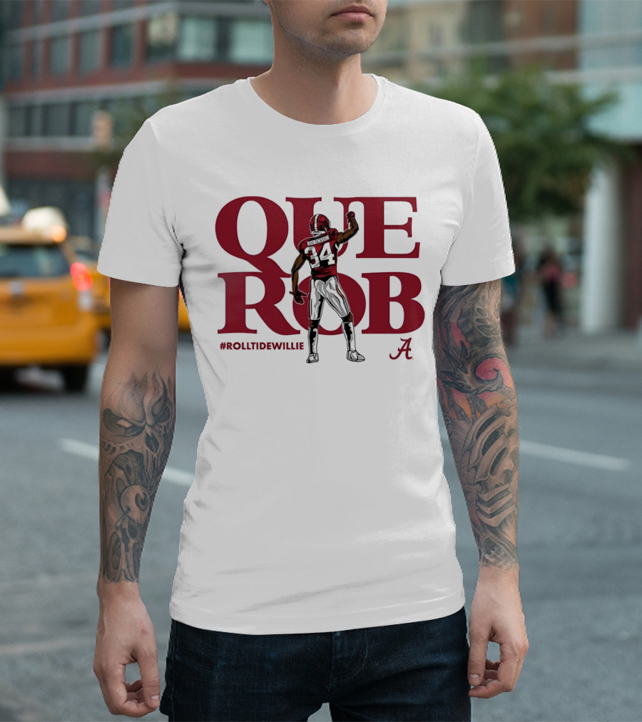 Querob Alabama Crimson Tide Football #RollTideWillie T-Shirt