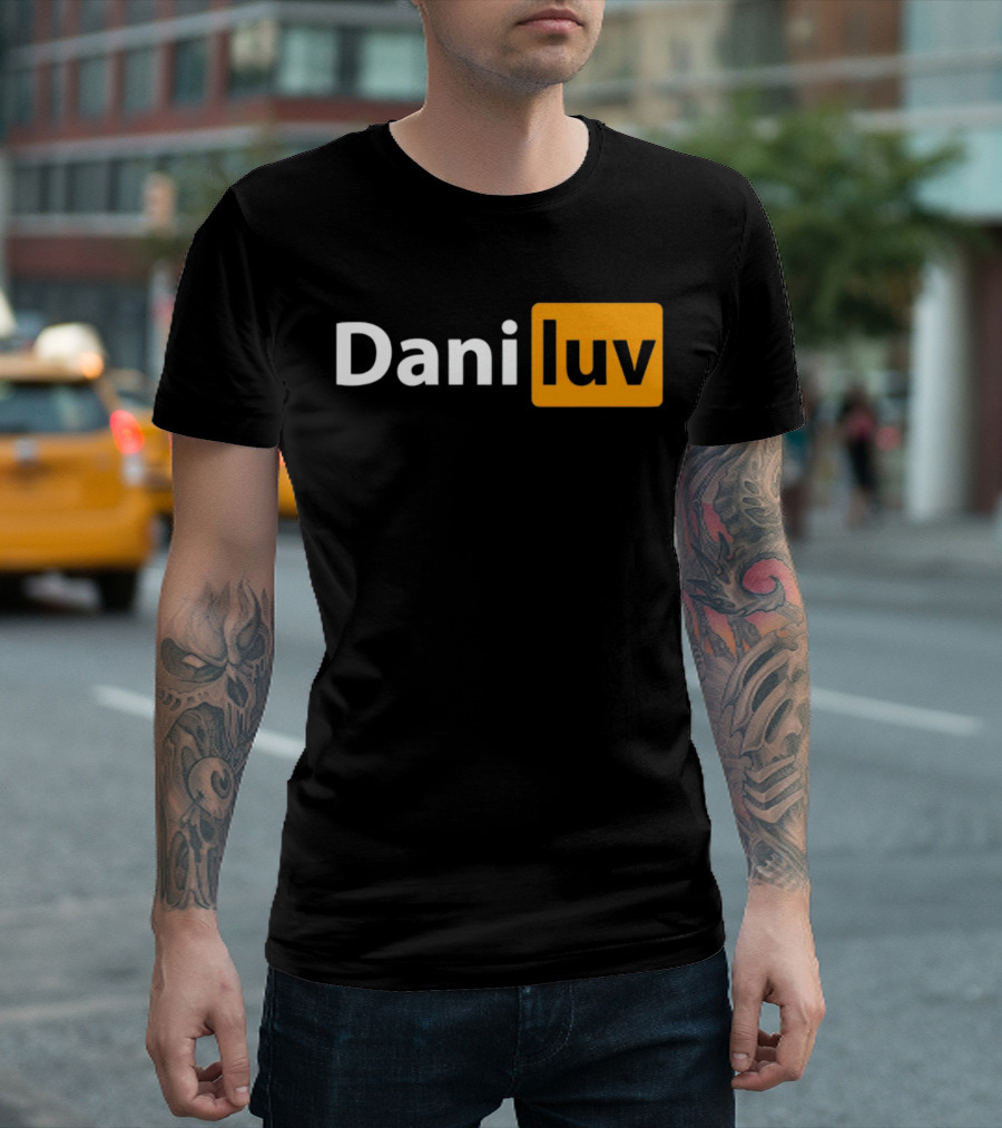 Dani Luv Black T-Shirt