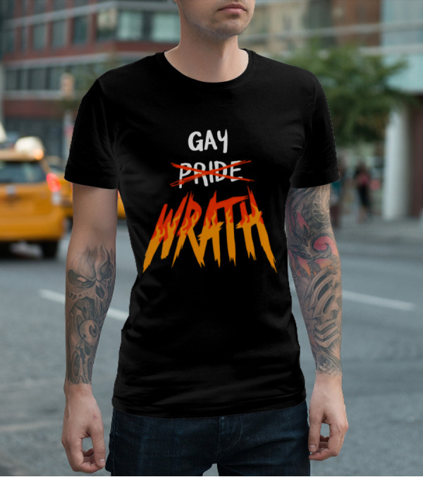 Mars Heyward Gay Pride Wrath T-Shirt