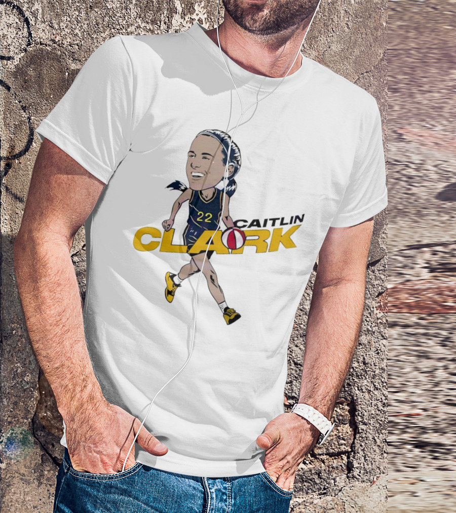 Indiana Fever Caitlin Clark Basketball 22 T-Shirt