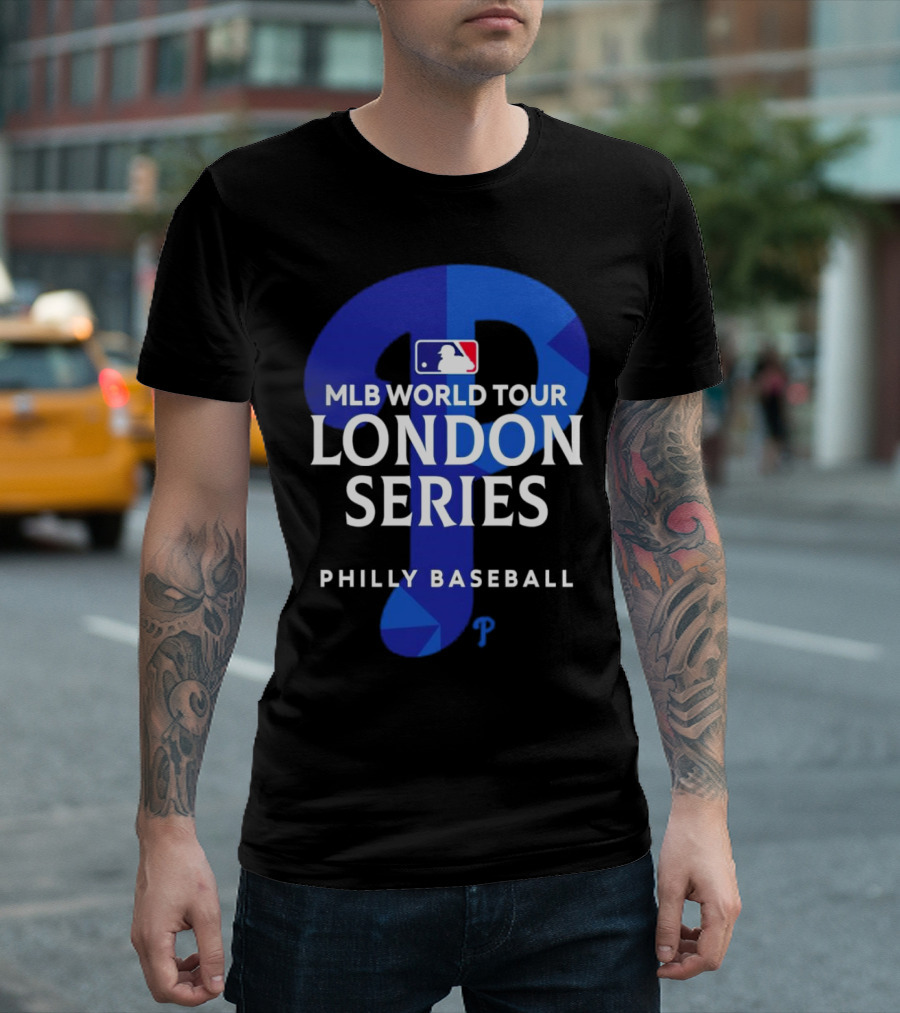 MLB World Tour London Series Philly Baseball 2024 Phillies T-Shirt
