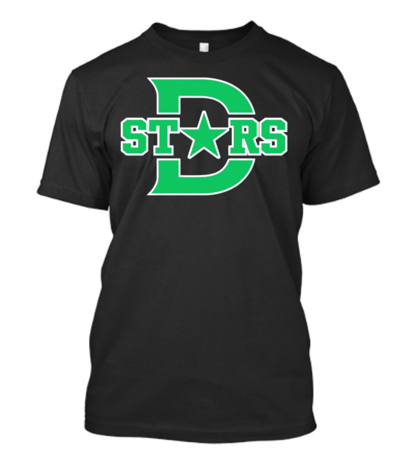 Dallas Stars NHL Hockey Team Logo ST★RS D T-Shirt