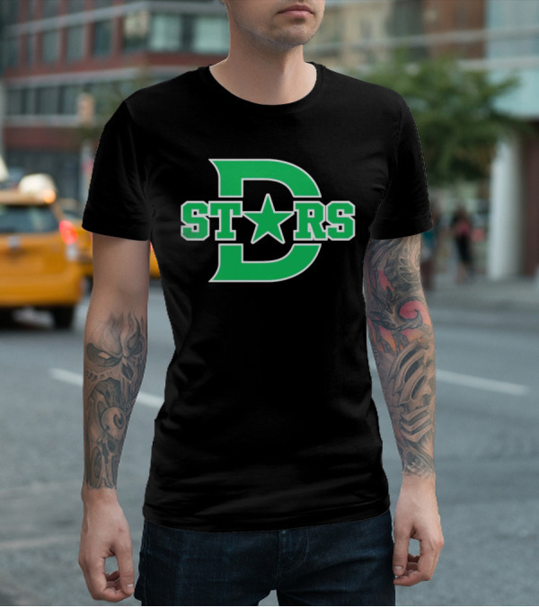 Dallas Stars NHL Hockey Team Logo ST★RS D T-Shirt