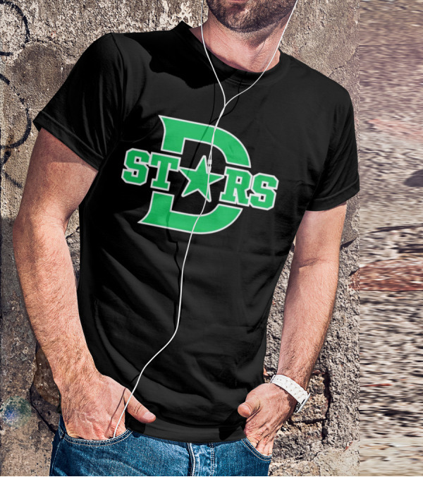 Dallas Stars NHL Hockey Team Logo ST★RS D T-Shirt