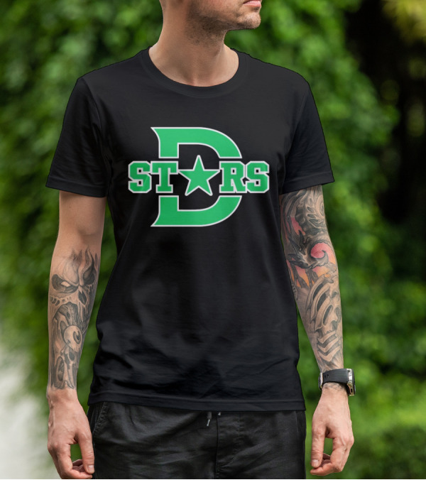 Dallas Stars NHL Hockey Team Logo ST★RS D T-Shirt