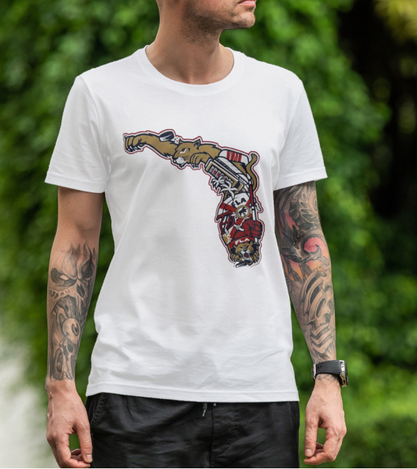 Florida Panthers Let's Hunt State Hockey T-Shirt