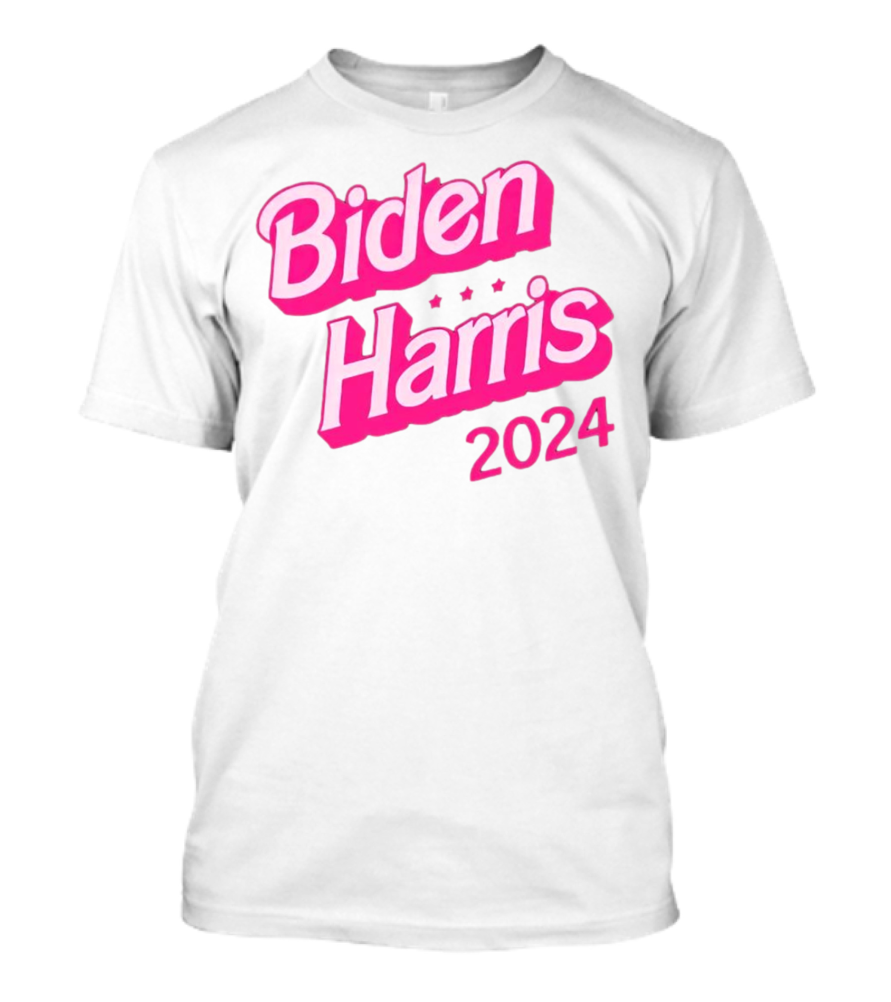 Biden Harris 2024 Pink Barbie T-Shirt