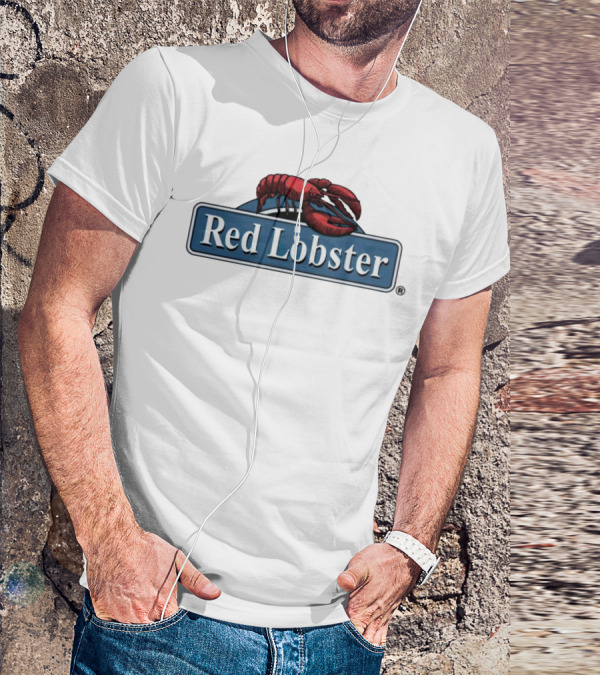 Red Lobster Seafood Restaurant Logo Emblem T-Shirt