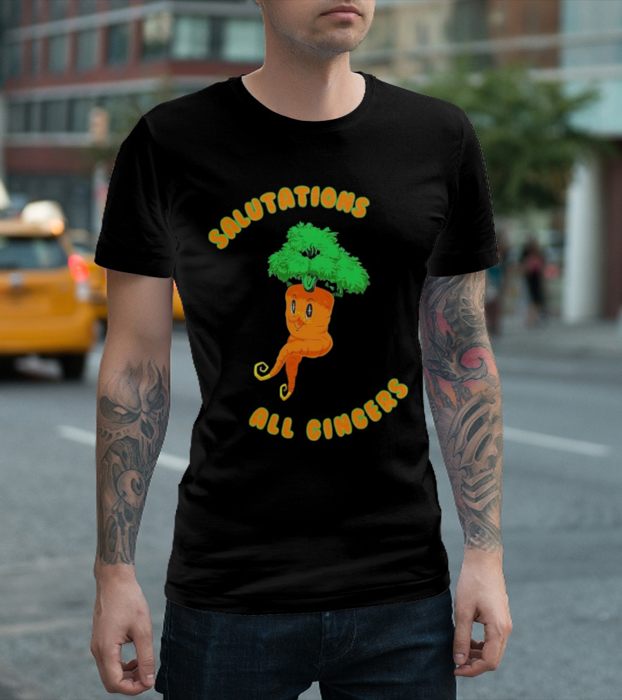 Salutations All Gingers Happy Carrot T-Shirt