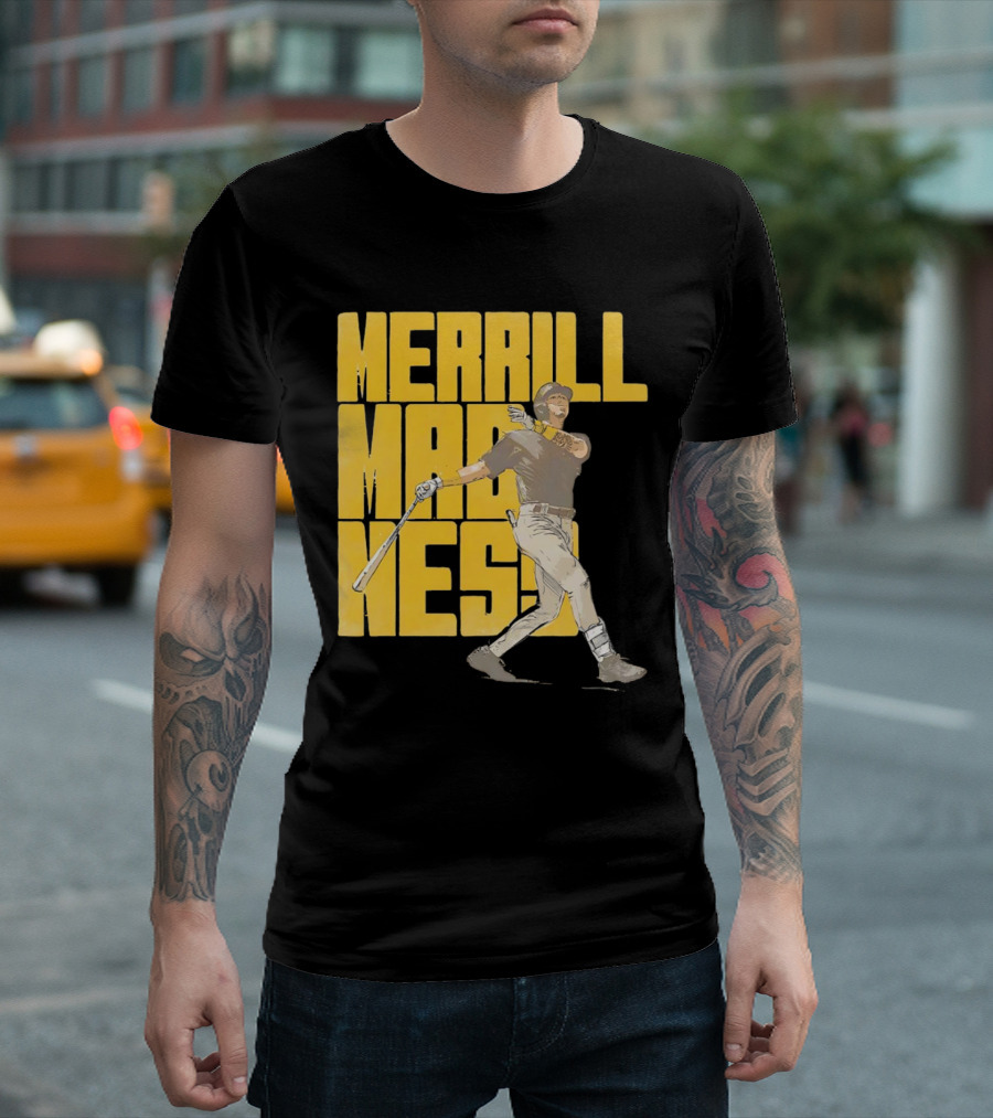 Merrill Madness San Diego Padres Baseball Jackson T-Shirt