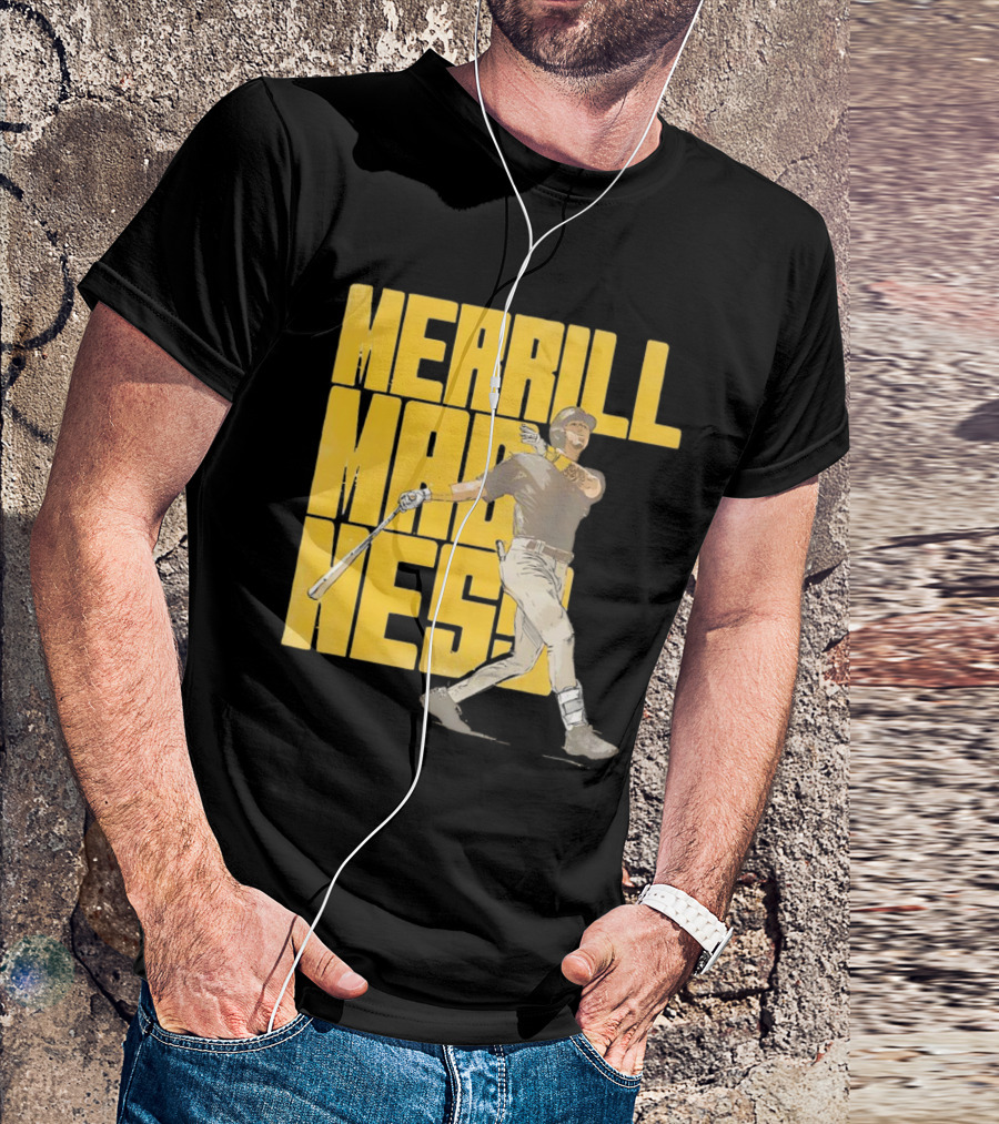 Merrill Madness San Diego Padres Baseball Jackson T-Shirt