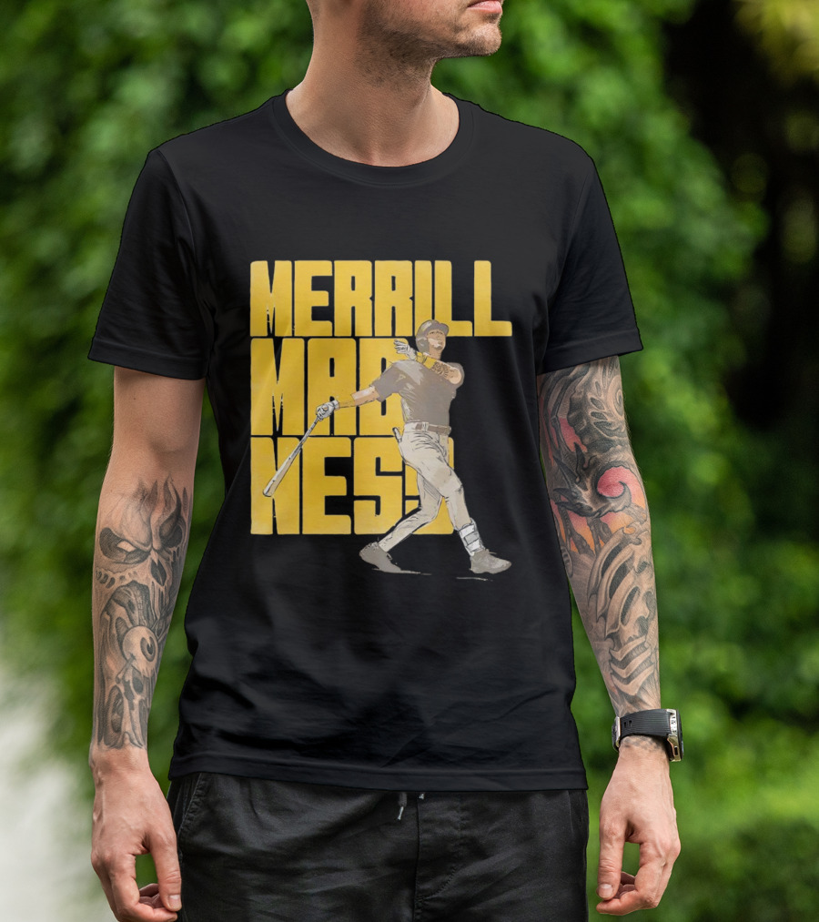 Merrill Madness San Diego Padres Baseball Jackson T-Shirt