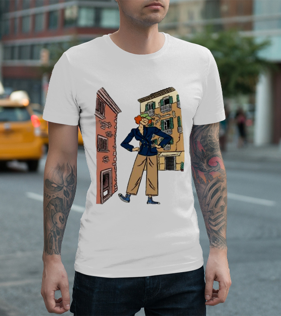 Dick Carroll X Roy Roger’s Positano Chic Casual Stroll T-Shirt